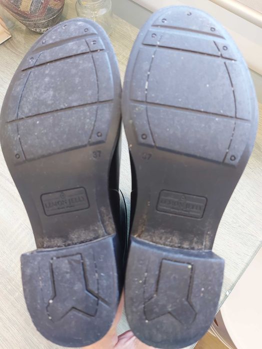 Botins Lemon Jelly estado razoável