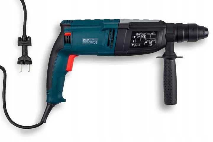 Młotowiertarka Wiertarka Z Udarem Młot Udarowy Zestaw Sds + Plus Mocna