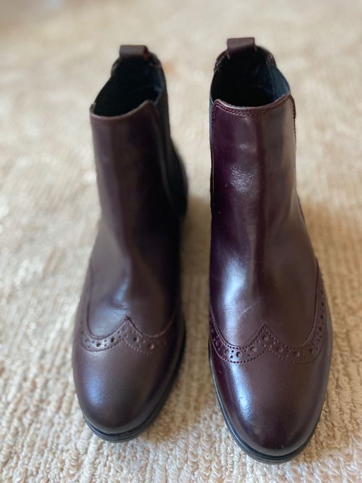 Шкіряні ботинки Zara 39р.