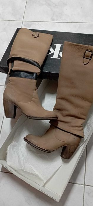 Botas estilo "Fold-Over" 36 Como Novas