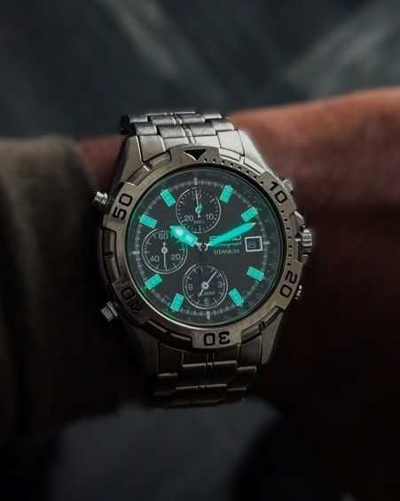 Seiko Chronograph Titanium Alarm – SBBP073