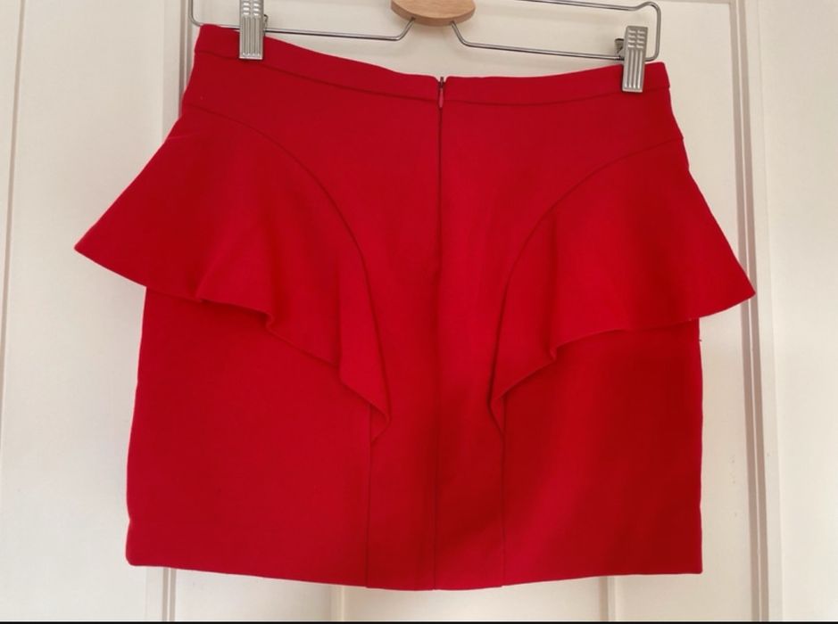 Vendo mini-saia vermelha da Zara