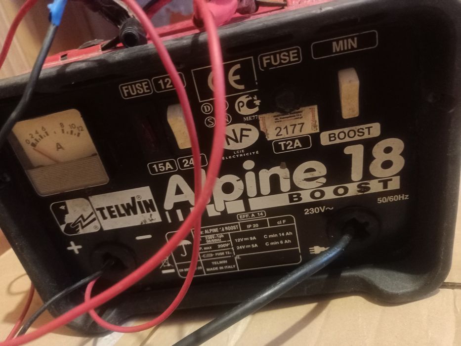 Prostownik TELWIN Alpine 18 Boost 12/24V – sprawny