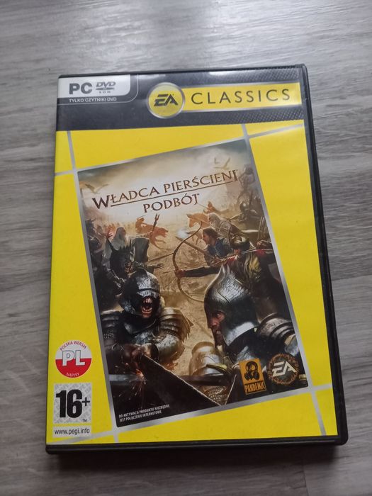 Władca pierścieni podbój pc dvd lord of the rings