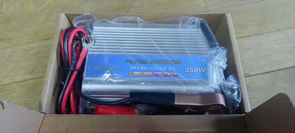 Przetwornica napięcia BEL350ST 24V 220V 350W