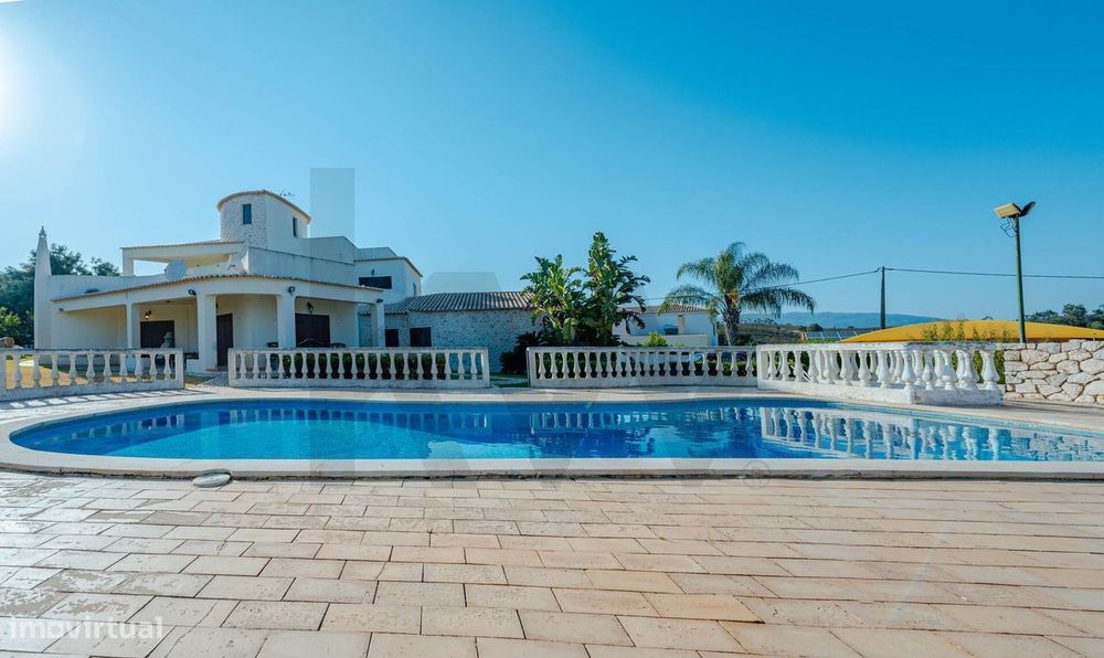 MANSÃO T4 em PORTIMÃO - Urb Mte Canelas 9200 m2, Piscina, Estúdio, Cou