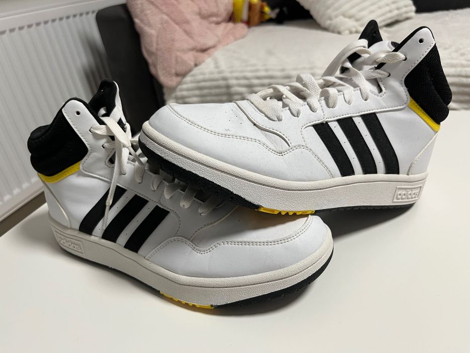 Buty Adidas biało czarne