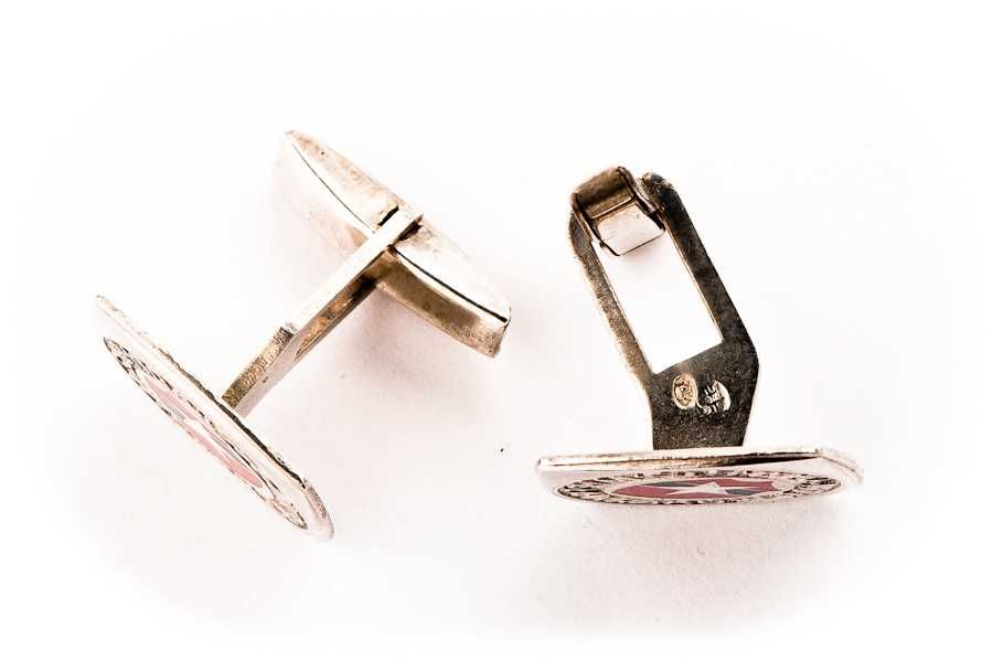 Spinki do Koszuli - 13,19g - 70 lat GTS Wisła Kraków - IMAGO ARTIS