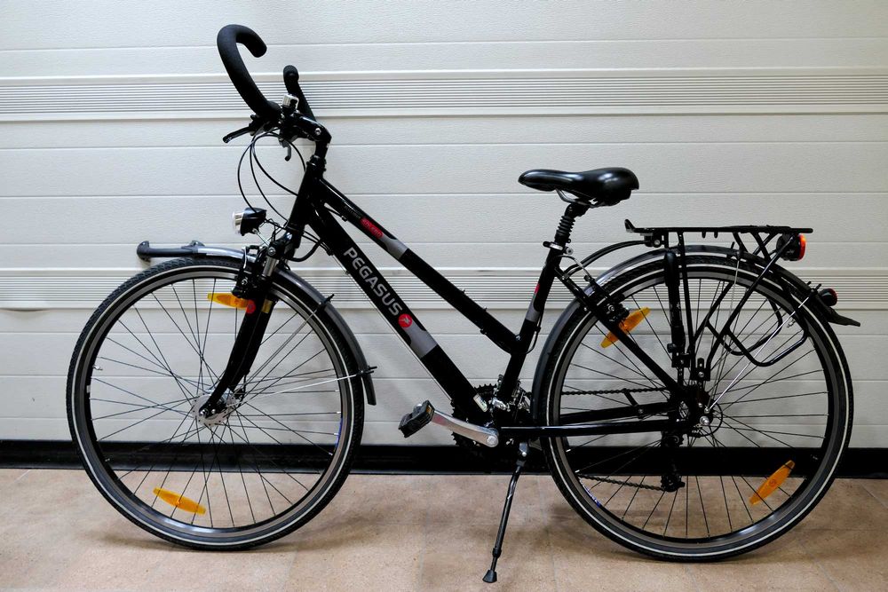 ROWER Trekkingowy PEGASUS, alu, koła28",Shimano DEORE, 2x amo, IDEALNY