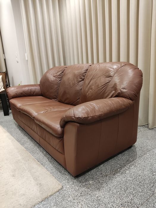 Sofá em pele Divani Divani