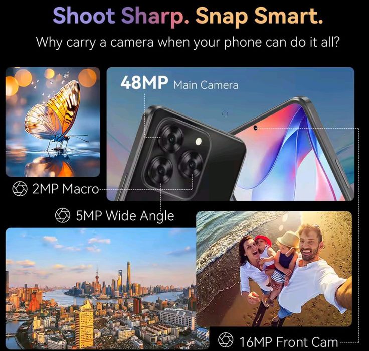 Світова прем'єра. Смартфон Cubot note 60, 16/128gb, 7000mAh, NFS