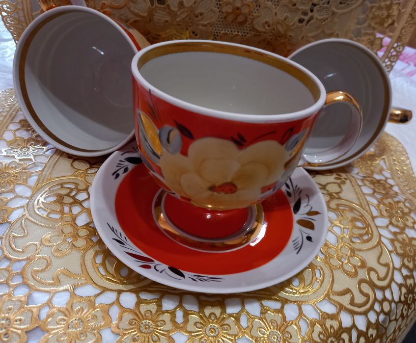 Чайные пары на 0, 5л(2 вида) и 250мл Англия