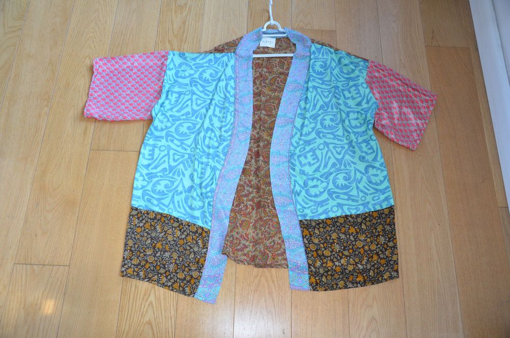 Sissel Edelbo kimono 100% silk jedwab one size