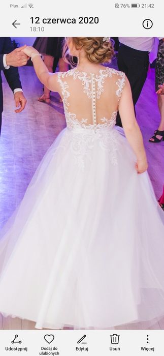 Suknia ślubna 36