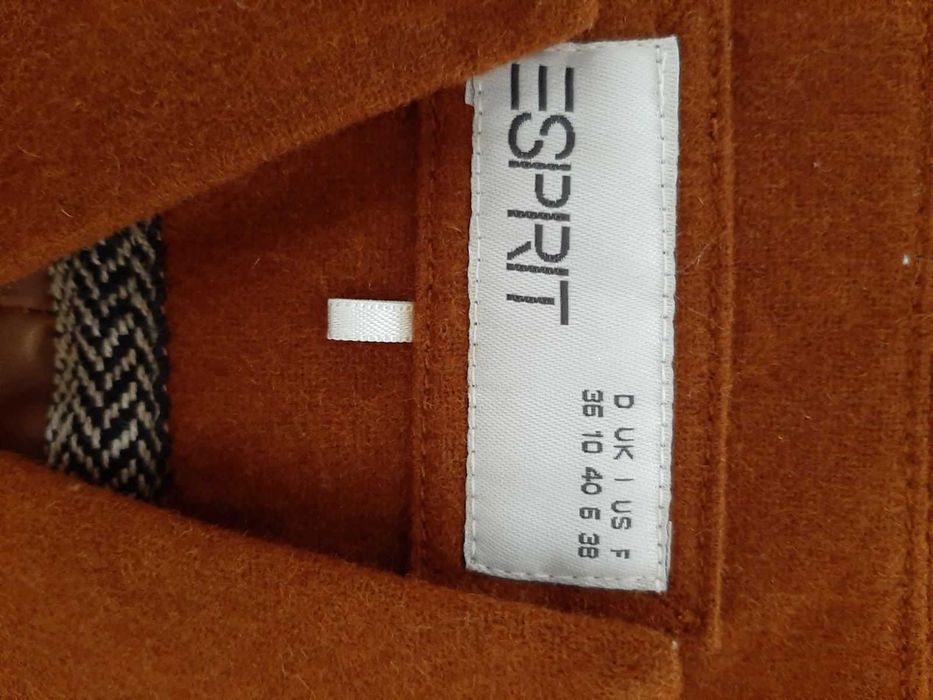 Сарафан-платье теплое, демисезонное, шерстяное. Сарафан ESPRIT.