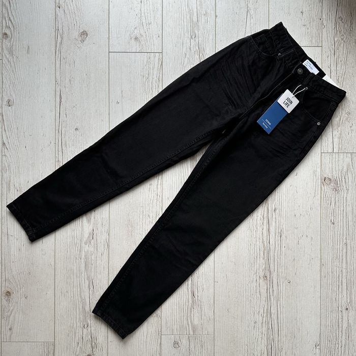 Czarne spodnie denim collection bershka the mom jeans 32 XXS join life