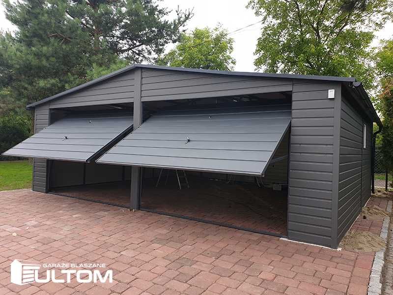 Garaż blaszany blaszak profil zamknięty PREMIUM 6x5 6x6 6x7