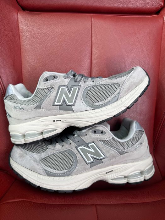 (ОПЛАТА ПІСЛЯ ОГЛЯДУ)New Balance 2002R Grey White Нью Беленс 2002Р Біло-сірі