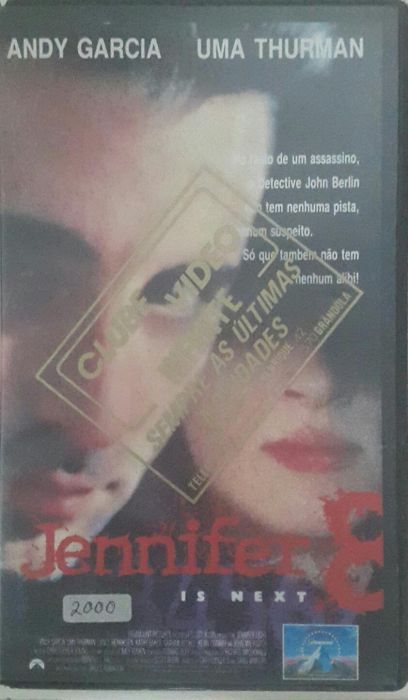 22° Pack de 8 filmes VHS.