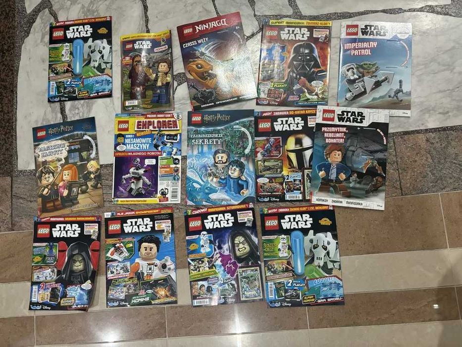 Lego pakiet magazynów Star wars ninjago city itp zestaw 5