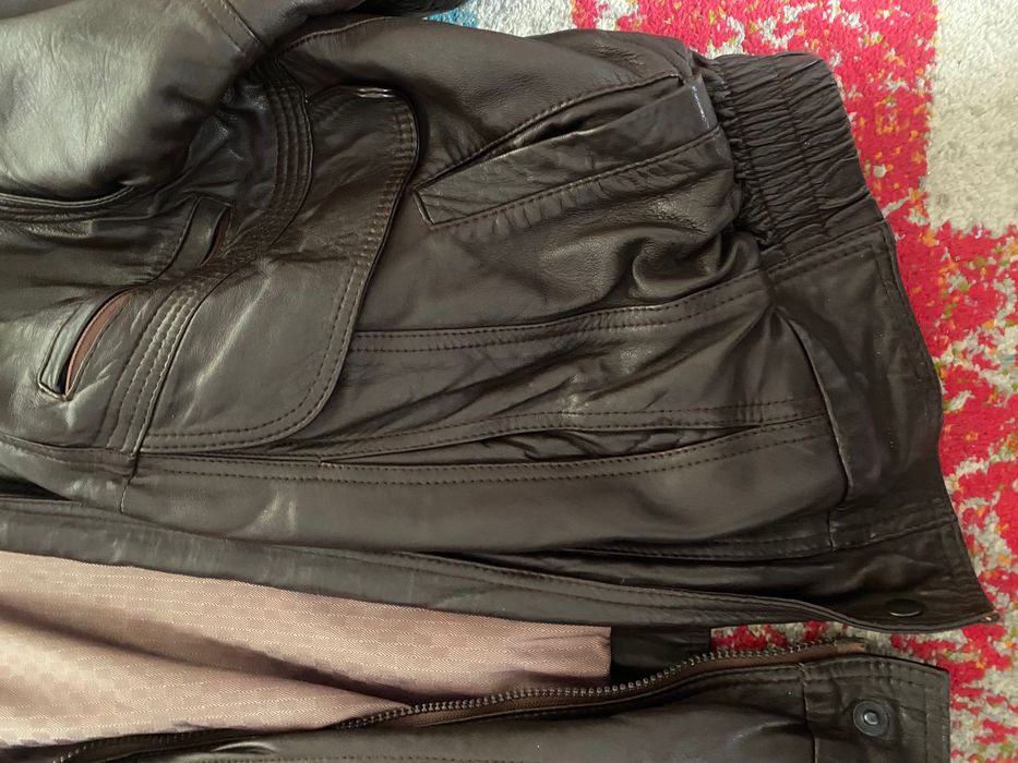vintage leather jacket шкіряна куртка