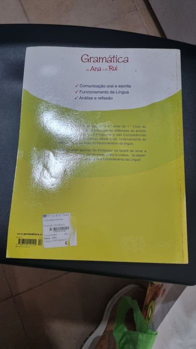 Gramática da ana e do rui 3 e 4 ano
