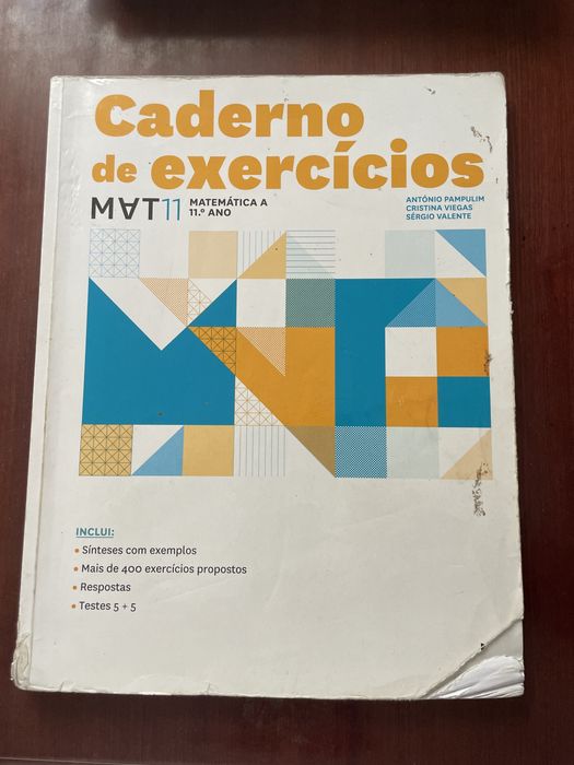 MAT 11 - matemática A 11° ano - caderno de atividades