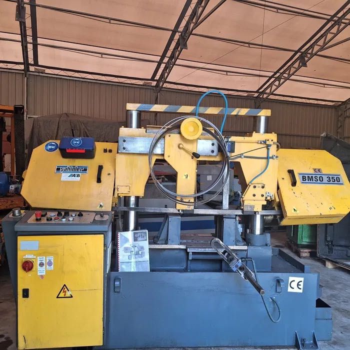 Piła przecinarka taśmowa BMSO 350 aut /stół/taśmy (Bomar/Kasto/Amada)