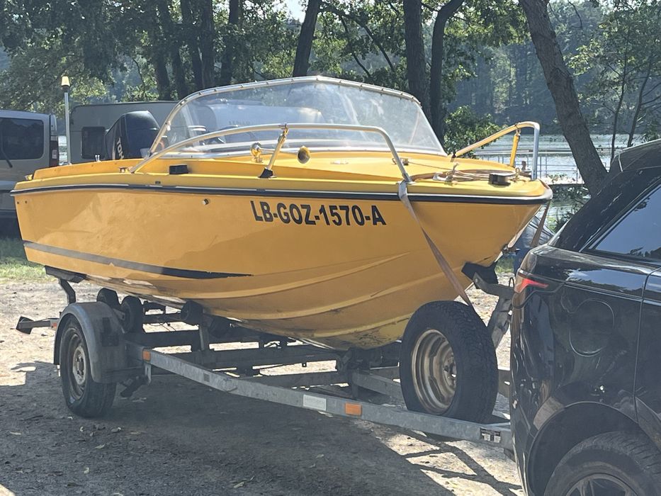 Łódź motorowa włoski klasyk silnik Tohatsu 50 km