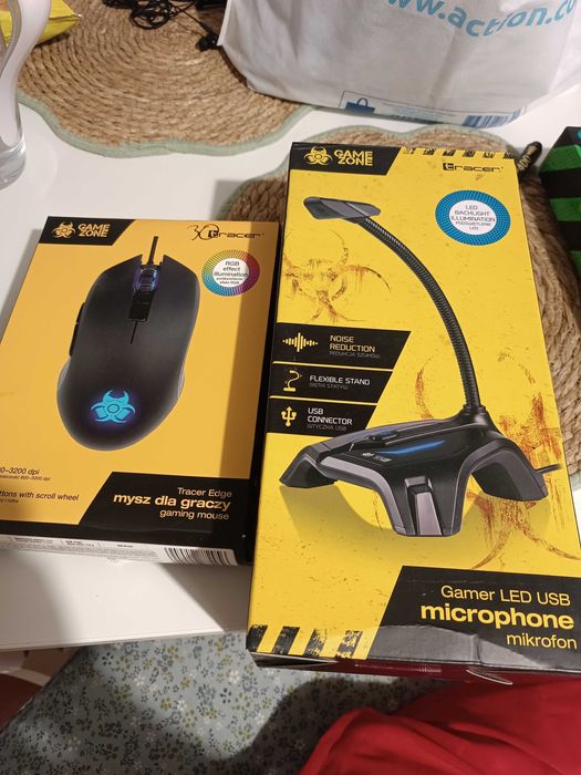 Myszka z mikrofonem GAME ZONE