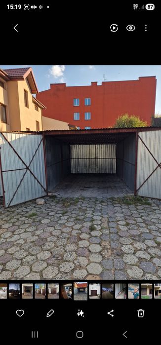 Garaż blaszany 3/5m