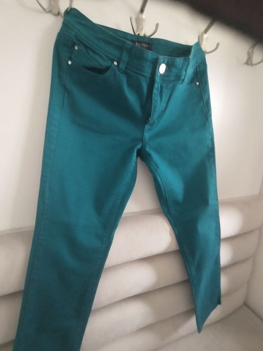 Spodnie damskie White Black M/38