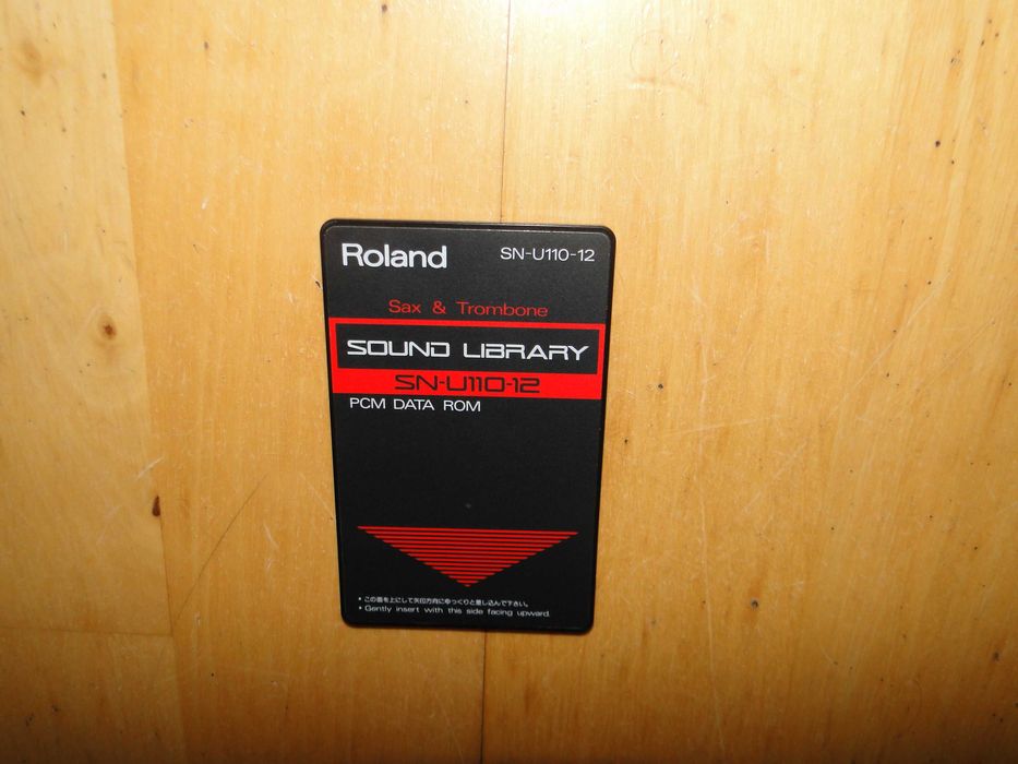 Karta Brzmień ROLAND SN-U110-12 SAX TROMBONE Roland U220,U20,D70,U110