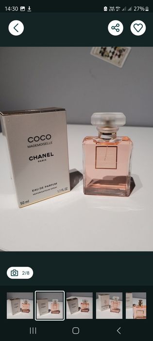 Chanel coco mademoiselle 50 ml edp