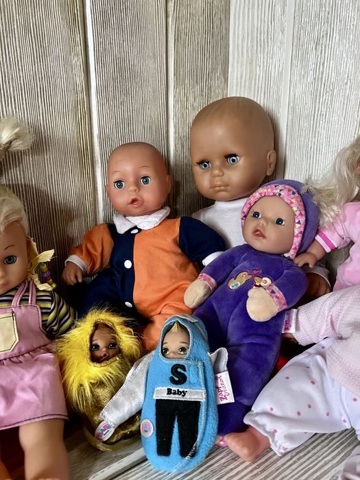 Ляльки та пупси європейських брендів Kathe Kruse, Zapf, Bayer