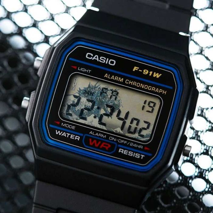 Casio F91W Modificado – Edição Godzilla, Novo
