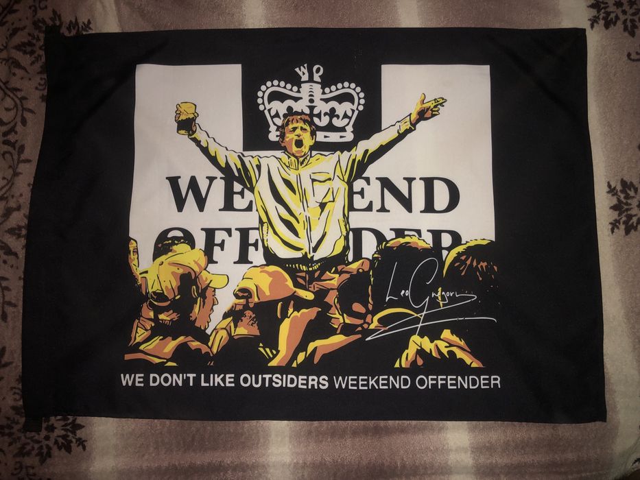 Флаг Weekend Offender Викенд Офендер nike puma cp company stone island