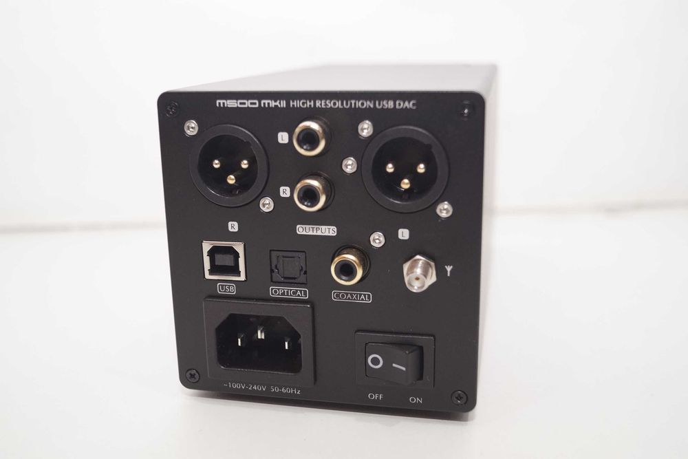 s.m.s.l. m500 mk II Odtwarzacz audio USB + DAC MQA czarny