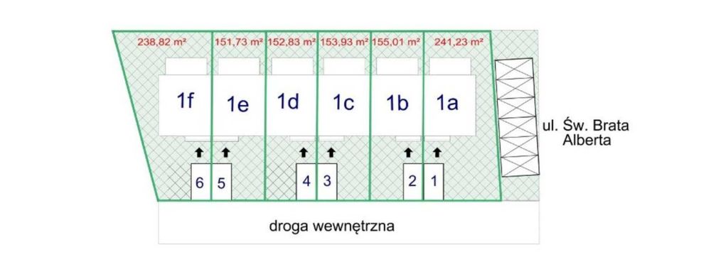 Szereg 78 m²,4pokoje,ul.Brata Alberta - Widok 6