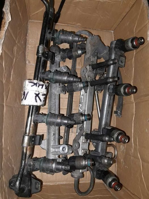 Форсунки топливные рампа sens lanos nexia nubira opel vectra B lacetti