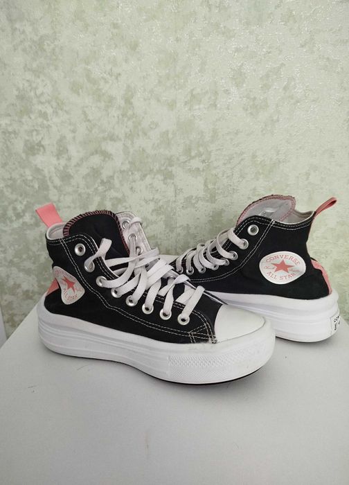 Жіночі кеди модель Converse Chuck Taylor All Star Move Platform High.