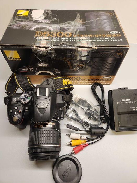 Nikon D5300 AF-P 18-55 VRキット ニコン D5300 AF-P 18-55 VR キット | デジタル一眼レフ