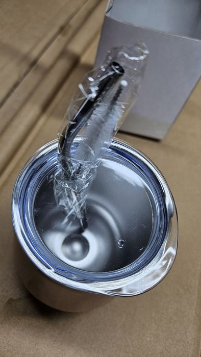 Kubek aluminiowy do Matchy. Nowy.