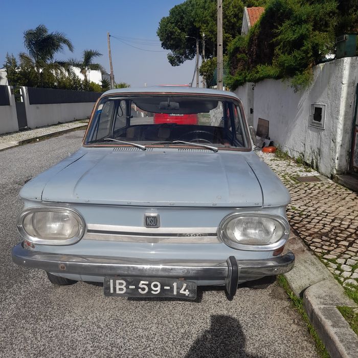 NSU 1000 a trabalhar  para peças ou restauro  sem documentos