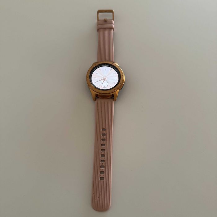 Smartwatch Samsung Galaxy Watch 42mm Rose Gold + Carregador