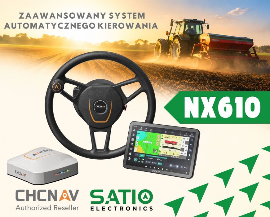 CHCNAV NX610 GPS RTK AutoSteer Nawigacja Rolnicza ISOBUS