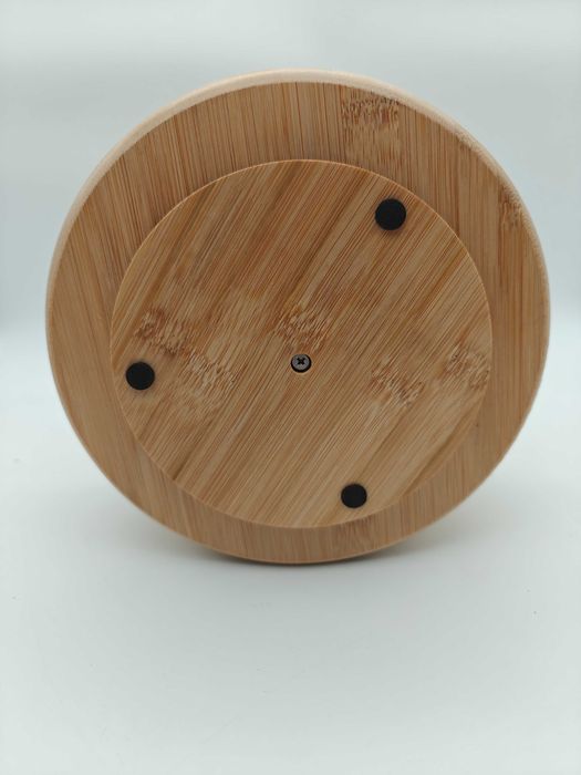 Guarda Canetas Giratório 360° de Bambu VaeFae – NOVO (Caixa Aberta)