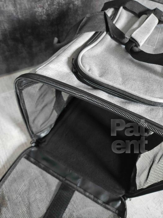 Transporter torba transportowa dla psa kota królika świnki szary