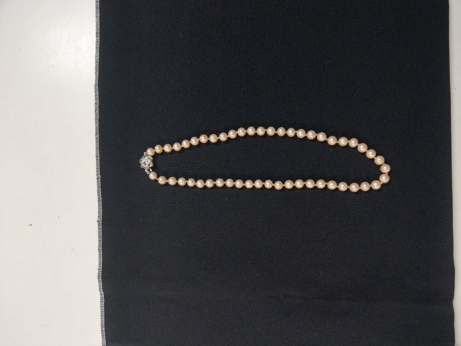 Colar de perolas vintage