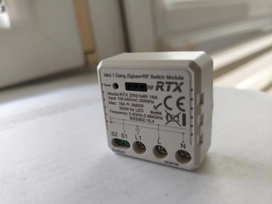 RTX Moduł MINI Przekaźnik Sterownik 16A TUYA ZigBee